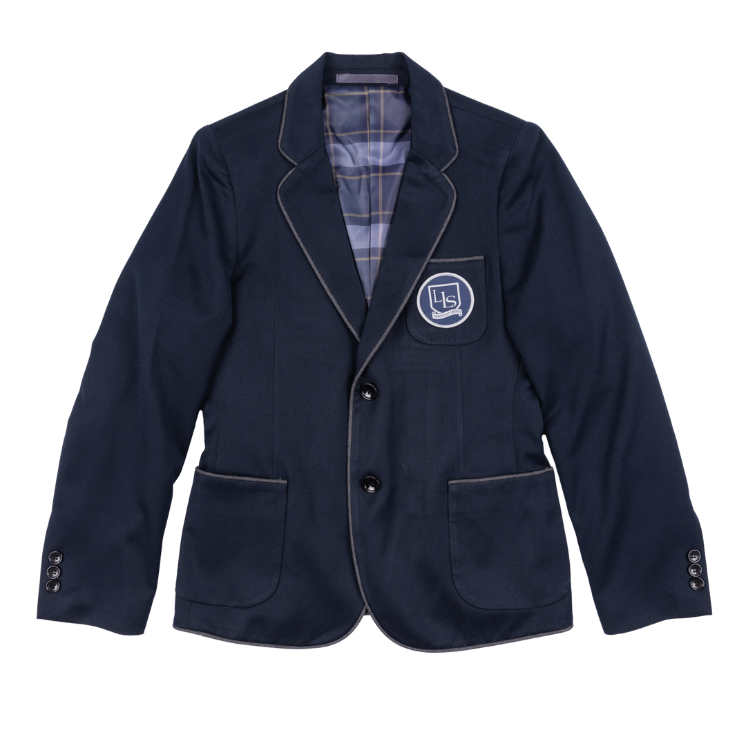 Navy Blazer with LLS Crest (Boys/Mens) – Highlands Uniforms