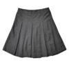 Girls Pleated Charcoal Skirt